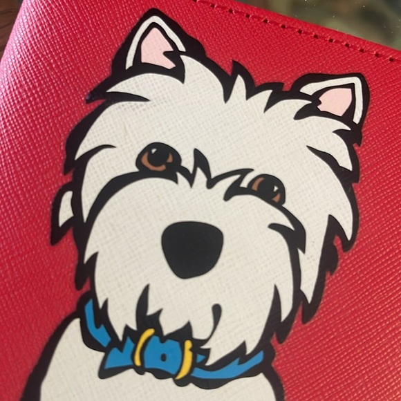 Marc Tetro Passport Cover Travel Card Wallet Bichon Westie Schnauzer Dog - Picture 5 of 6